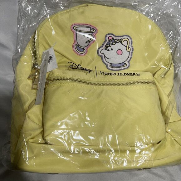 Disney Beauty and the Beast Chip Mrs Potts Yellow‎ Stoney Clover Lane Backpack - Picture 2 of 7